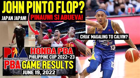 pba result yesterday